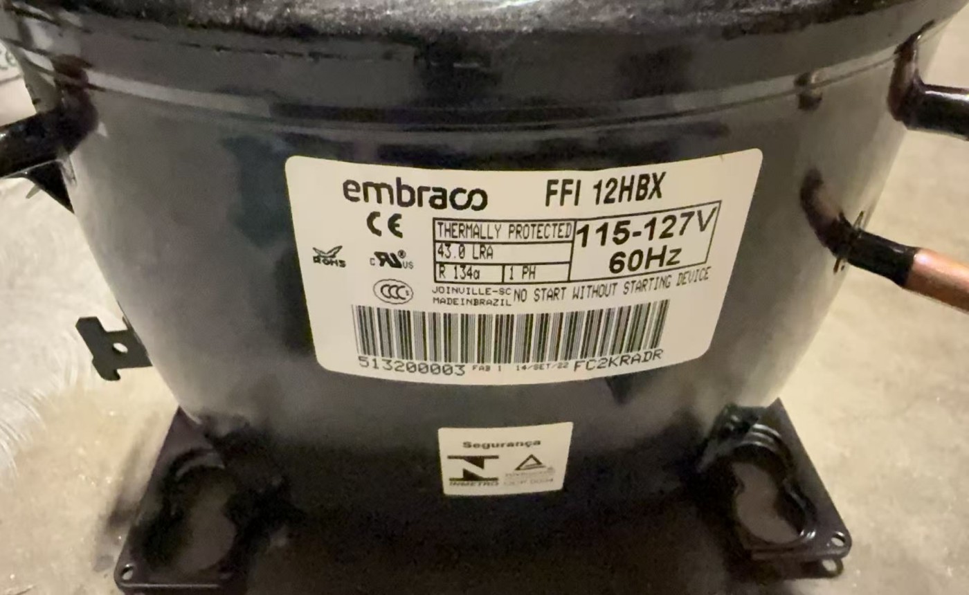 [Parts] Compressor 134a 1HP FFI 12HBX
