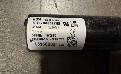 [Parts] Compressor 134a 1HP FFI 12HBX