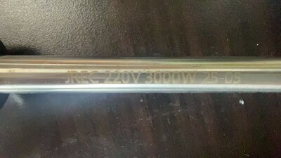 [Parts]BW-401D-7 Steam Buns Furnace Heating Tube JREC220V