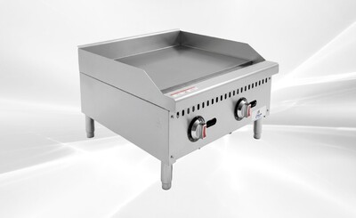 NSF 24 ins Thermostat griddle Medium NG HERG-24T