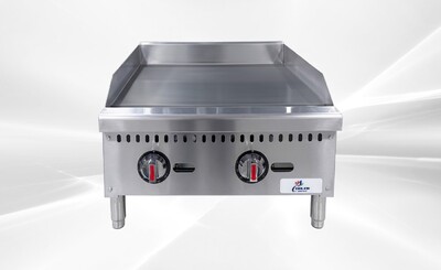 NSF 24 ins Thermostat griddle Medium NG HERG-24T
