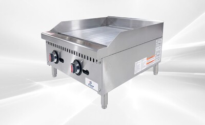 NSF 24 ins Thermostat griddle Medium NG HERG-24T