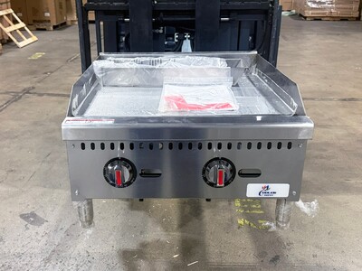 NSF 24 ins Thermostat griddle Medium NG HERG-24T