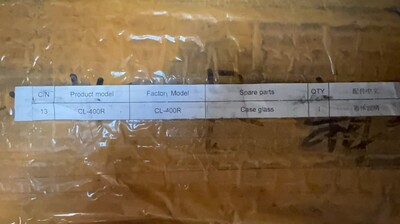 [Parts] CL-400R-1 Refrigerated Standing Showcase Case Glass