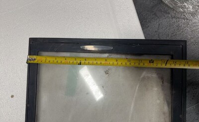 [Parts] Refrigerator Sliding Glass 23.5*15 Ins