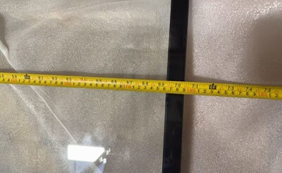 [Parts] CW-571 bakery refrigerator Front Glass