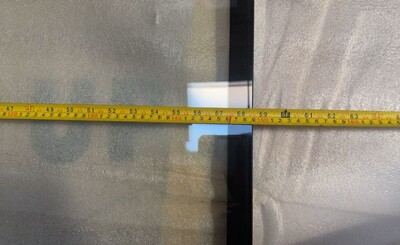 [Parts] CW-471 bakery refrigerator Front Glass