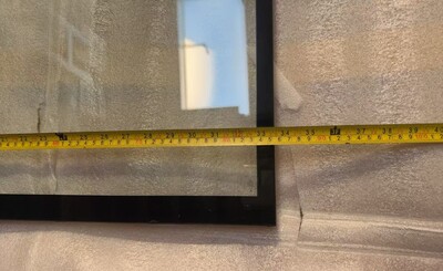 [Parts] CW-471 bakery refrigerator Front Glass