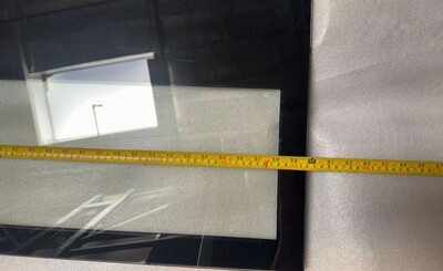 [Parts] CW-471 bakery refrigerator Top Glass 60*14.5