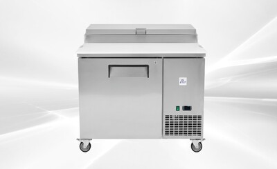 NSF Pizza Prep Table Stainless Refrigerator KBR-44