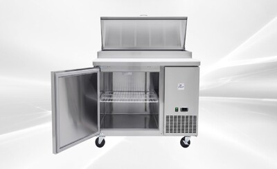 NSF Pizza Prep Table Stainless Refrigerator KBR-44