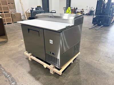 NSF Pizza Prep Table Stainless Refrigerator KBR-44