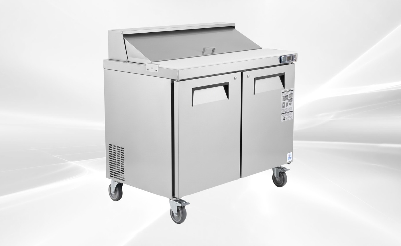 NSF Sandwich Prep Table 48 inches Refrigerator KSR-48B1