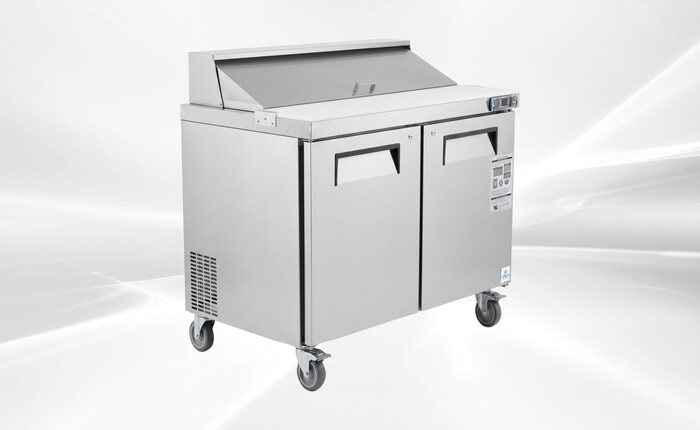 NSF Sandwich Prep Table 48 inches Refrigerator KSR-48B1