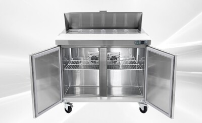 NSF Sandwich Prep Table 48 inches Refrigerator KSR-48B1