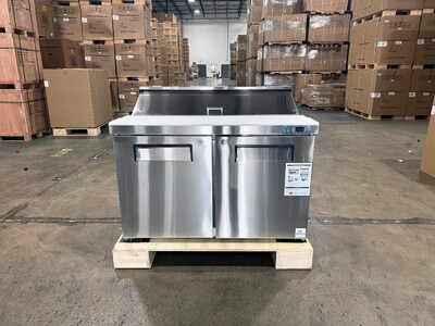 NSF Sandwich Prep Table 48 inches Refrigerator KSR-48B1