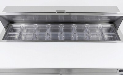 NSF Sandwich Prep Table 60 inches Refrigerator KSR-60B1