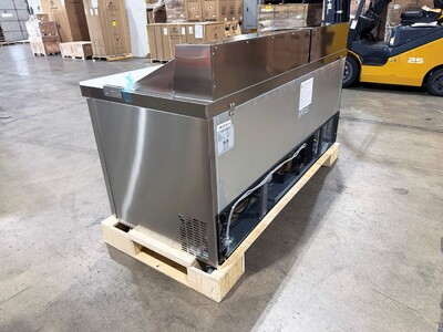NSF Sandwich Prep Table 72 inches Refrigerator KSR-72B1