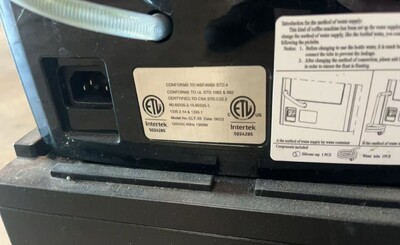 Clearance Fully Automatic Espresso Coffee Machine 100283L1209