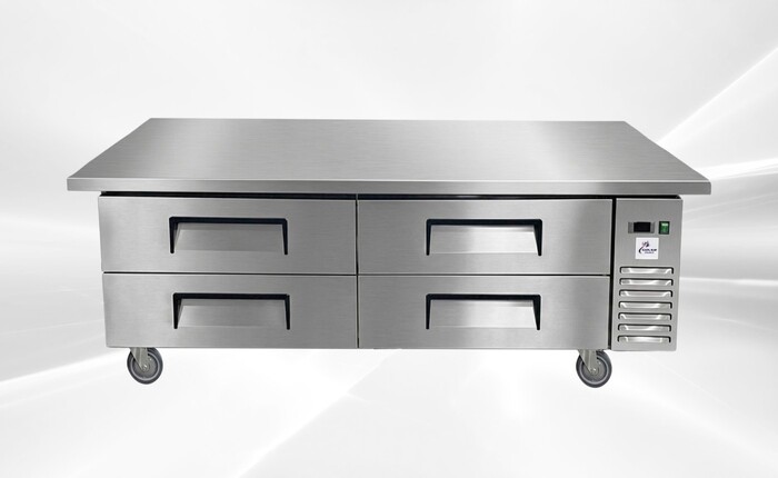 NSF Refrigerated 4 Drawers Chefs Base KAR-75