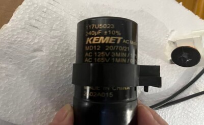 [Parts] CF-380 Compressor Capacitor Relay 117U5023