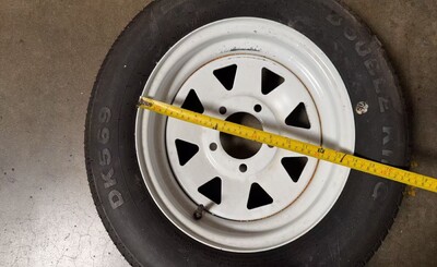 [Parts] FT8 Mobile Food Cart Trailer Tyre DK569
