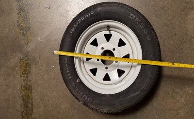 [Parts] FT8 Mobile Food Cart Trailer Tyre DK569