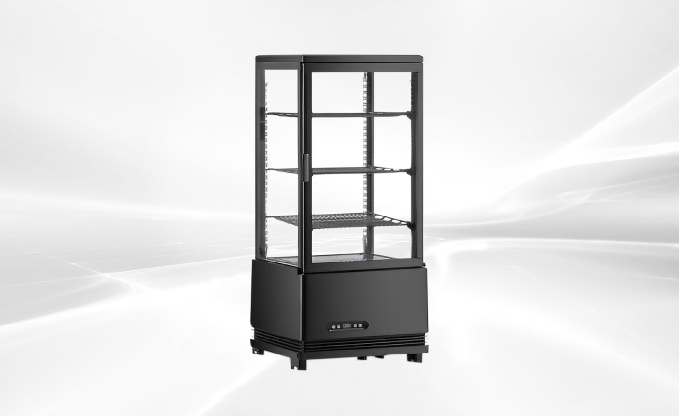 NSF Square 4 Sided Glass Refrigerator Display case Bakery CL-78