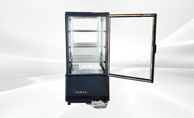 NSF Square 4 Sided Glass Refrigerator Display case Bakery CL-78