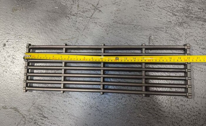Radiant broiler 7 Bar Gridiron 6*20 Ins