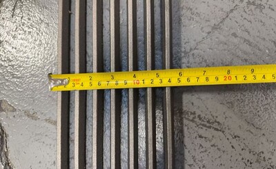 Radiant broiler 7 Bar Gridiron 6*20 Ins