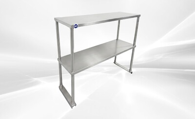 NSF 30 ins Stainless S Table Double Deck Overshelf HN-OSD-1230