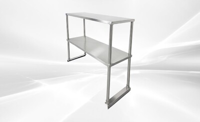 NSF 30 ins Stainless S Table Double Deck Overshelf HN-OSD-1230