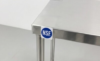 NSF 30 ins Stainless S Table Double Deck Overshelf HN-OSD-1230