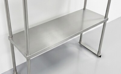 NSF 30 ins Stainless S Table Double Deck Overshelf HN-OSD-1230