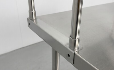 NSF 30 ins Stainless S Table Double Deck Overshelf HN-OSD-1230