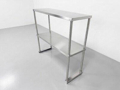 NSF 30 ins Stainless S Table Double Deck Overshelf HN-OSD-1230