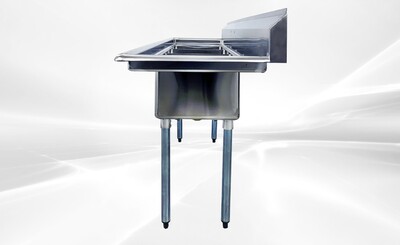 79 ins Stainless Steel 3 Compartment Sink NSF HN-C3T151512-17LR