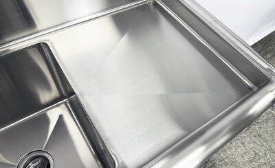 79 ins Stainless Steel 3 Compartment Sink NSF HN-C3T151512-17LR