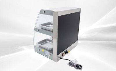 NSF Warmer Countertop Display Cabinet Show Case HW-2D-2