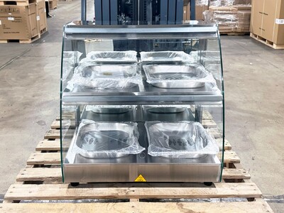 NSF Warmer Countertop Display Cabinet Show Case HW-2D-2