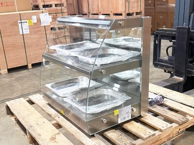 NSF Warmer Countertop Display Cabinet Show Case HW-2D-2