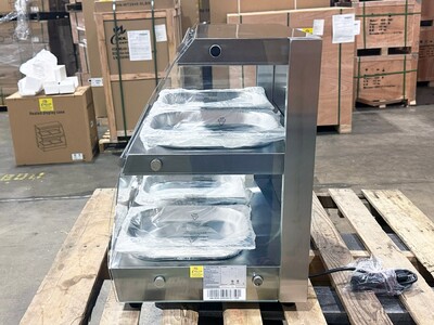 NSF Warmer Countertop Display Cabinet Show Case HW-2D-2