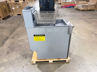 Open Pot NSF 40lbs Natural Gas  Fryer HFRF-120B-K-NG