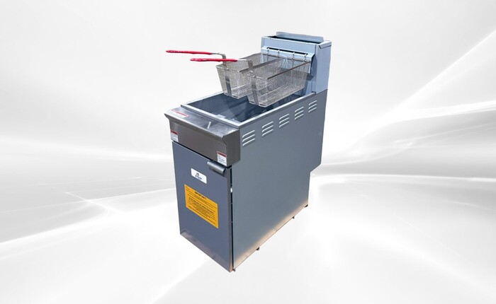 Open Pot NSF 40lbs LP Gas  Fryer HFRF-120B-K-LPG