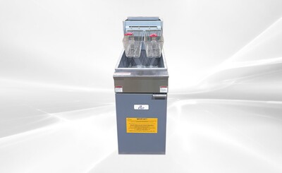 Open Pot NSF 40lbs LP Gas  Fryer HFRF-120B-K-LPG