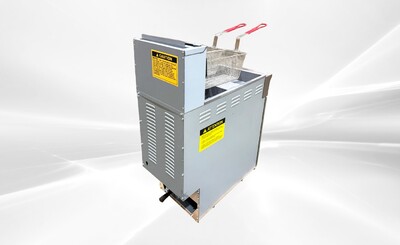 Open Pot NSF 40lbs LP Gas  Fryer HFRF-120B-K-LPG