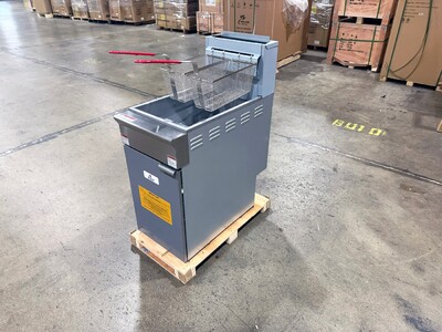 Open Pot NSF 40lbs LP Gas  Fryer HFRF-120B-K-LPG