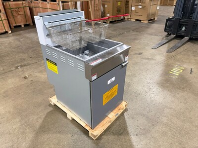 Open Pot NSF 50lbs LP Gas Open Pot Fryer HFRF-150B-K-LPG