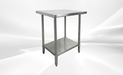 30W x 24D x34H All Stainless Steel Table NSF  HN-WT-2430-SB